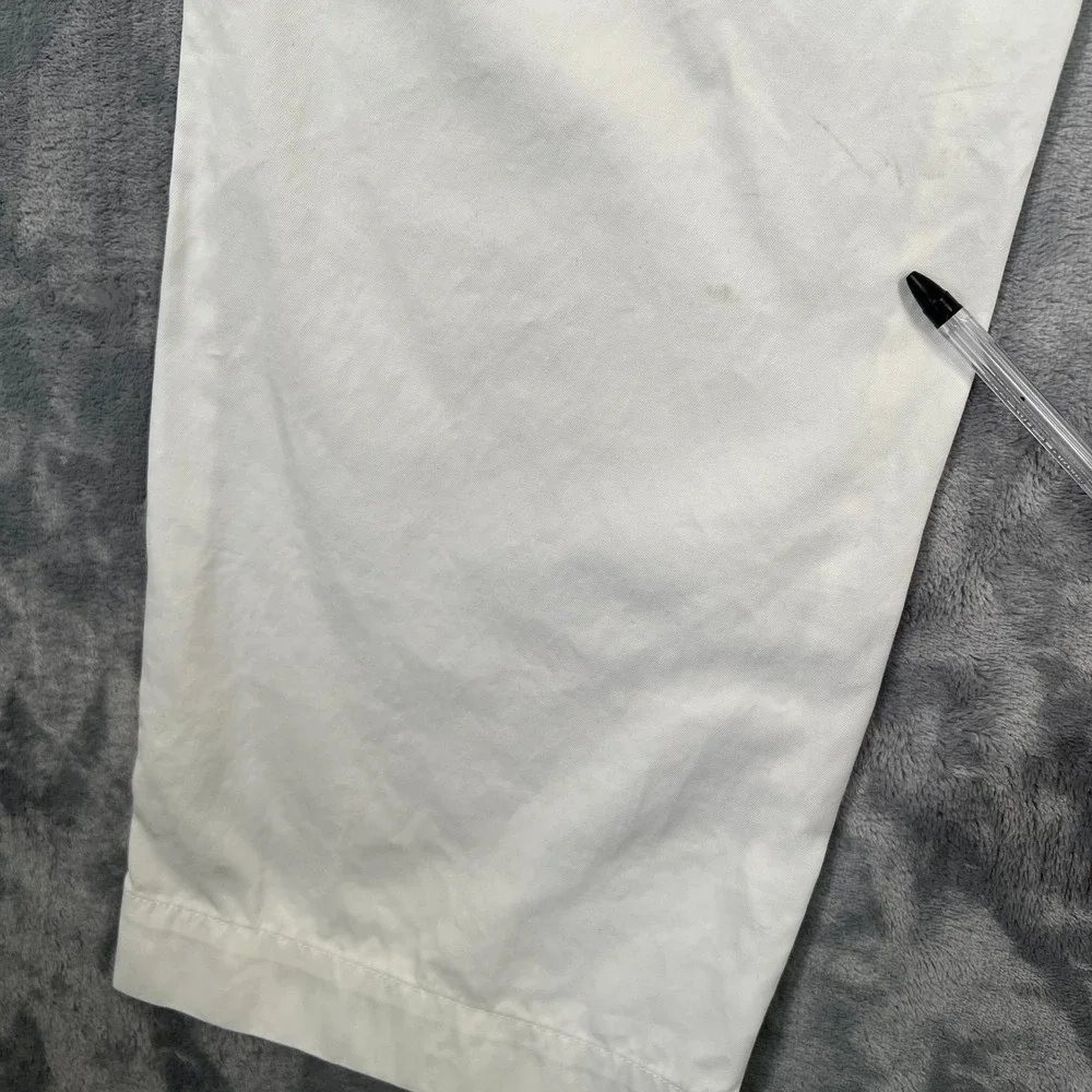 Polo Ralph Lauren Prospect Pants Mens 38x34 (36x33) White Chino Cotton Straight